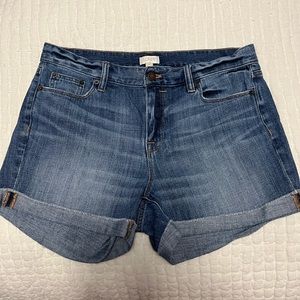 JCREW denim shorts